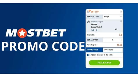 code promo mostbet